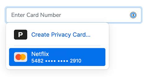 1password smart card|Use 1Password to create and fill Privacy Cards.